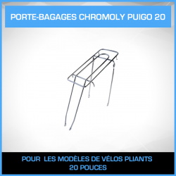Porte-bagage CHROMOLY PUIGO 20 