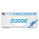 CHÈQUE CADEAU BLANC MARINE - 2000 EUROS
