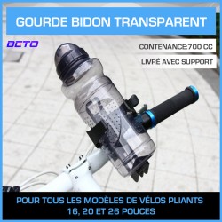 GOURDE BIDON TRANSPARENT 700cc