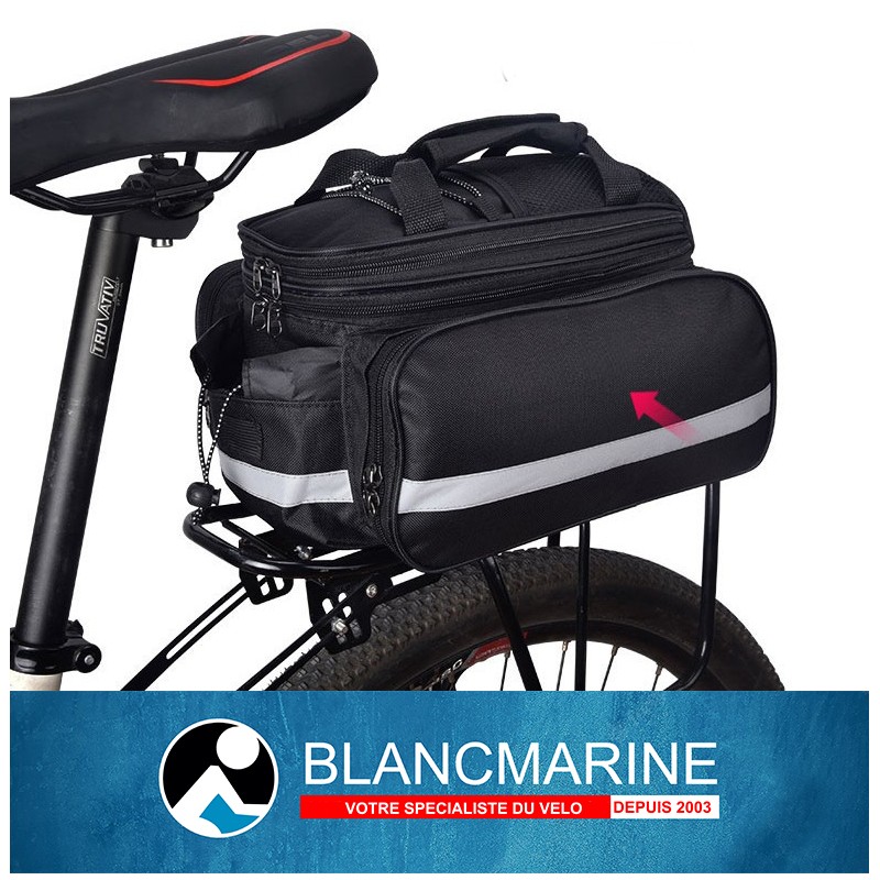 Hitway sacoche polyvalent de vélo 29l, 3 en 1 sac de vélo étanche pour vélo  roue arrière, sac pour les randonnées à vélo et les voyages(black) -  Conforama